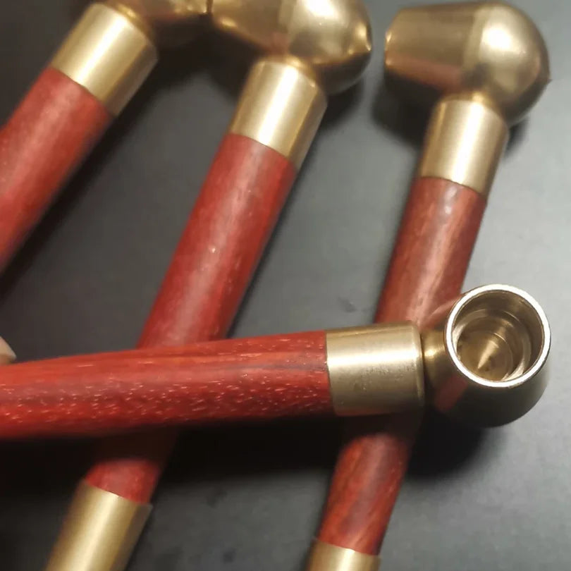 Metal Tobacco Smoking Pipe – Detachable Collectible Gift
