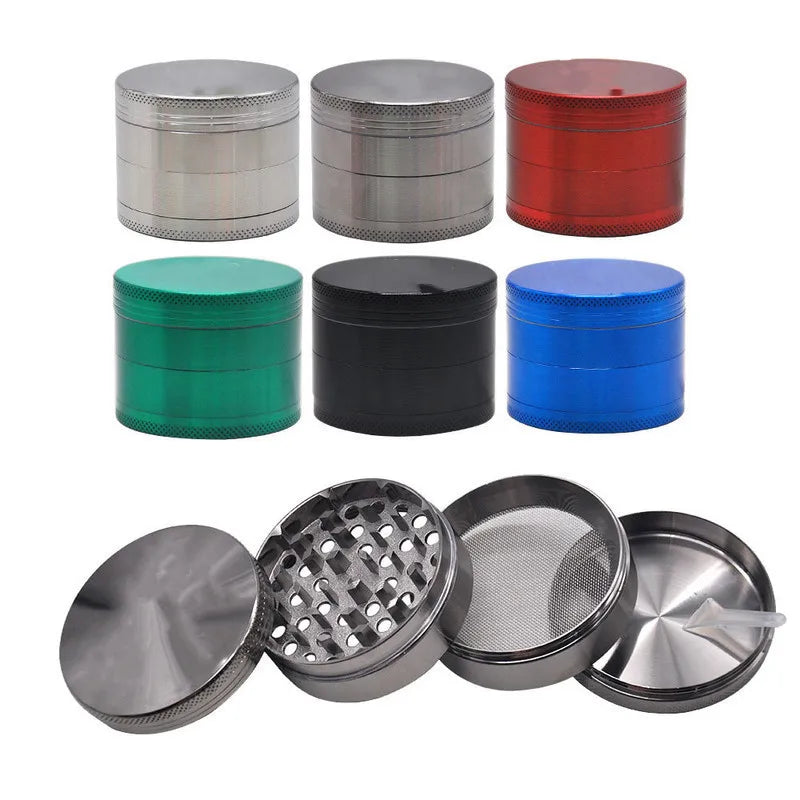 40mm Metal Herb Grinder 4-Layer Tobacco Spice Crusher