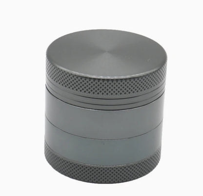 gun gray Color 40mm Metal Herb Grinder 4-Layer Tobacco Spice Crusher