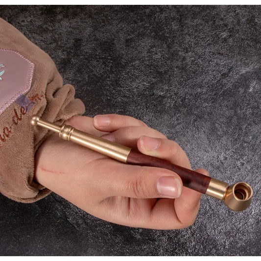 Metal Tobacco Smoking Pipe – Detachable Collectible Gift
