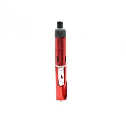 Red Color Metal Torch Lighter Pen With Blue Flame
