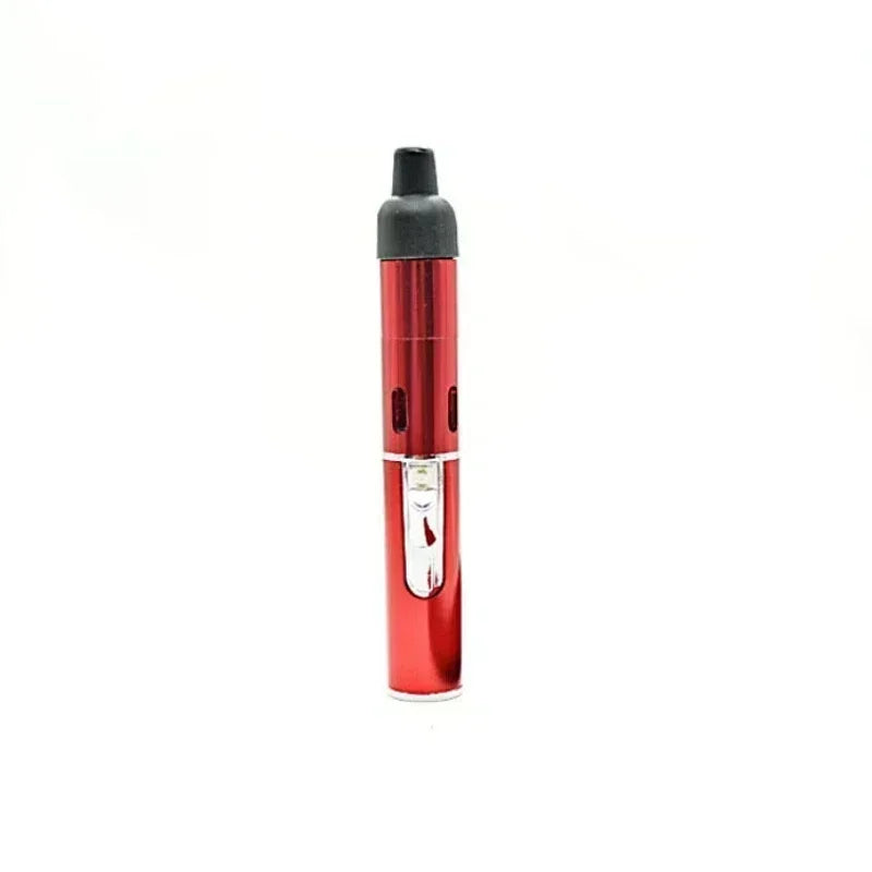 Red Color Metal Torch Lighter Pen With Blue Flame