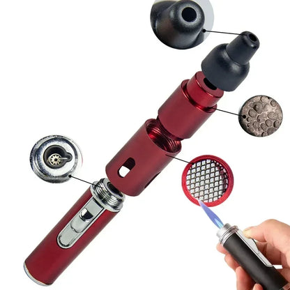 Metal Torch Lighter Pen With Blue Flame