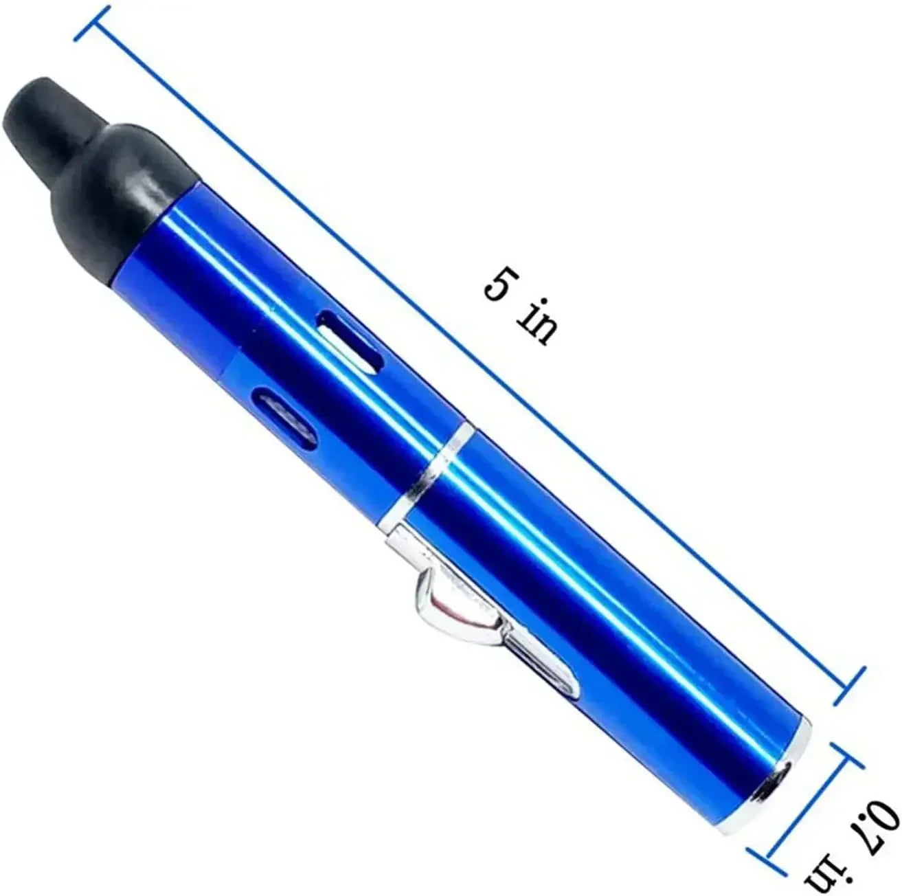 Metal Torch Lighter Pen With Blue Flame