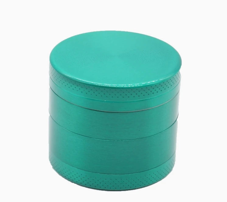 green Color 40mm Metal Herb Grinder 4-Layer Tobacco Spice Crusher