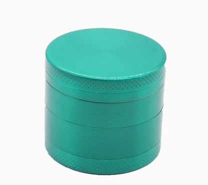 green Color 40mm Metal Herb Grinder 4-Layer Tobacco Spice Crusher